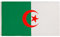 PHENO FLAGS Algerien Flagge 90x150cm - wetterbeständige Fahne mit Messingösen, 100% Polyester, robuste Doppelnaht & in lebendigen Farben - ideal für Flaggen-Liebhaber