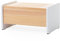 CHILDHOME, 2-in-1 Tritthocker, Holztritt, Trittschemel,Kinderschemel, Aufbewahrungsbox, rutschfest, mitwachsend, robust, stabil, 35 x 23 x 18, Naturweiß