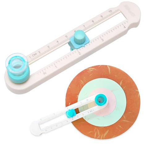 Kreisschneider Papier,2-20cm Durchmesser Verstellbare Kreis Papierschneider,Kreisschneider,Papierschneider 360° Drehbar,Tragbar Rotations kreisschneider,Circle Cutter,für Karten,Sammelalben,Fotopapier