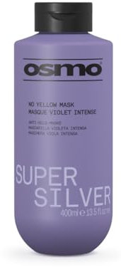 OSMO Super Silver Toning Mask | Nourish, Hydrate & Tone for Ashy Results | Violet Purple Pigment | No Yellow or Brass | Vegan. 400ml.
