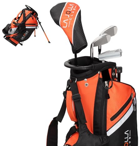 La Jolla Club - Junior Complete Golf Club Set - 3β4 Years (Orange), Right