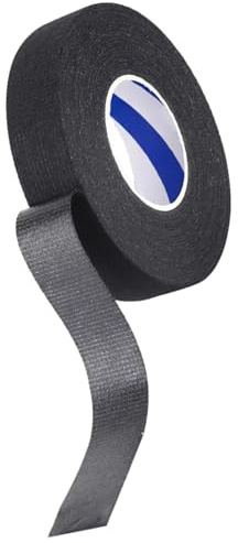 VOSAREA 1rollo Cinta Antideslizante para Raqueta Grip Elástico Perforado para Bádminton y Tenis Absorbente y Resistente para Mejor Agarre y Control de Raqueta