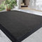 DEXI Door Mat 60 x 90 cm, Dirt Trapper Doormats Non-slip, Stain and Fade Resistant, Low Profile, Easy Clean Entrance Rug for Outdoor Indoor, Grey