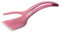 Egg Spatula Flipper, 2 in 1 Toaster Tong, Ergonomic Handle Kitchen Cooking Utensil for Fish Steak Bread Pancake Omelette BBQ Breakfast