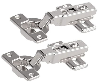 Cerniera automatica buffer armadio ammortizzatore armadio armadio braccio dritto sovrapposizione completa cerniere chiusura morbida