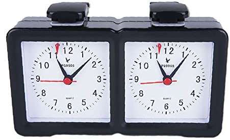 Schach-Timer, elektronische analoge Schach-Timer-Uhr, professionelle Schachuhr für I-GO, Brettspiel