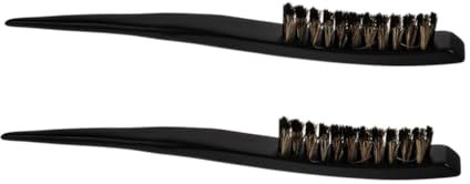 MUSISALY Spazzola Liscia Per Setole Dure Legno Pettine Portatile Cotonare Ricci Spessi