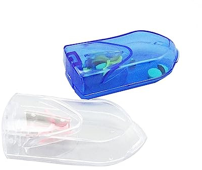 Ipetboom 2piezas Cortador De Pastillas Cortador Para Pastillas Divisor De Tabletas Pequeño o Grande Con Estuche