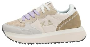 SUN68 Donna Sneakers Basse Z45213 Poliestere Panna 40