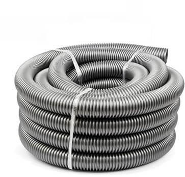 Manguera De 38 Mm De Diámetro Interior, Compatible Con Aspiradoras, Mangueras De Rosca, Pajitas, Fuelle De Fábrica, Tubo De Aspiradora, Tubo Blando, Accesorios For Aspiradoras.(Black-2 m)