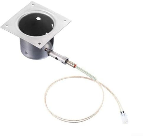 Tidgel Tanica di accensione di ricambio per griglia a pellet PitBoss, braciere in acciaio inox per forno a pellet di legno, con asta di accensione da 120 V 200 W (B)