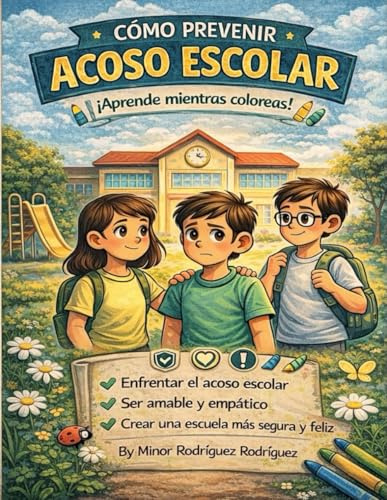 Cómo prevenir Acoso Escolar: Aprende sobre bullying mientras coloreas