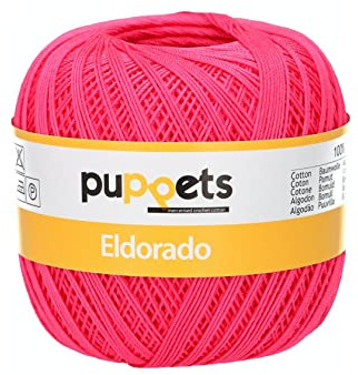 Puppets Eldorade Stärke 10, 50g, 4574010-08313, Farbe:8313, Häkelgarne