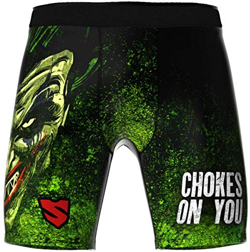 SMMASH Gleam Profesionalmente Vale Tudo Pro Shorts, Pantalones Cortos Hombre MMA, Muay Thai, BJJ, Grappling, Material Transpirable y Antibacteriano