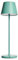 ROLF KERN – LED Tischlampe | CLUB 38cm | Aufladbarer Akku, Tischleuchte ohne Kabel, dimmbar per Touch, IP54 für Innen und Außen geeignet, 2700K Licht warmweiß, laden mit USB Ladekabel, türkis