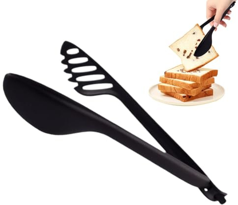 Pinzas de ensalada, pinzas para tostadora en forma de cuchara, pinzas multifuncionales para pasta, pinzas desmontables, pinzas de cocina para cocinar, utensilios de cocina para fiestas de barbacoa al