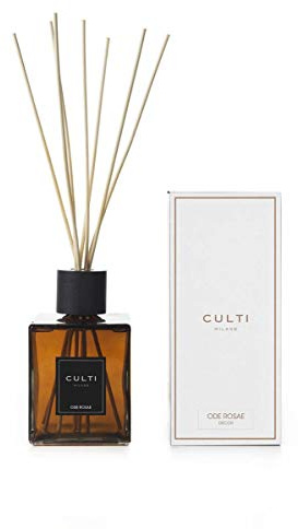 Culti Milano Duftstäbchen 1000 ml | Duft ODE Rose, Marokko-Rose und Osmmanthus. - Brenndauer 3 Monate - Meterware von 10 bis 20 m²