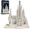 Piececool 3D Puzzle Metall Architecture Sagrada Familia, 3D Metal Puzzle für 340 Edelstahl, Ganzes Metall, 1:1 Wiederherstellen, Geburtstagsgeschenk, Modellbausatz Erwachsene, 450 Teile
