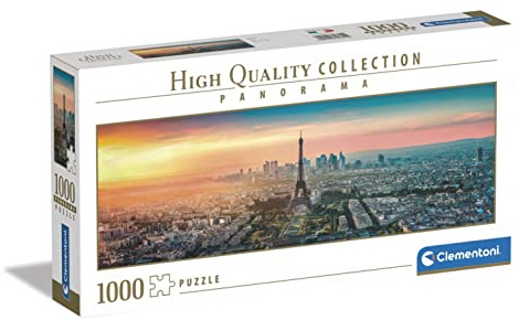 Clementoni - 39641 Collection Puzzle Paris Panorama - Jigsaw Puzzle 1000 Pieces, Made In Italy, Jigsaw Puzzle For Adults