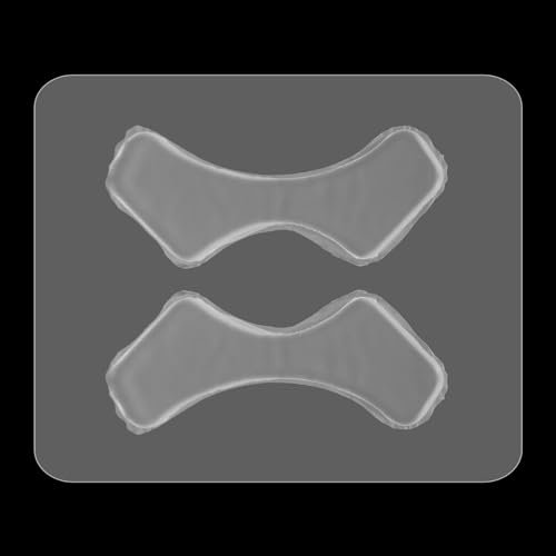 ANKROYU 2 Pezzi Cerotti Antirughe per Labbra, Adesivi e Cuscinetti in Silicone Riutilizzabili per la Cura della Pelle del Viso