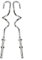 High Durability Beater Set for Kenwood Hand Mixers, Stainless Steel Whisks for Kitchen Use (D)
