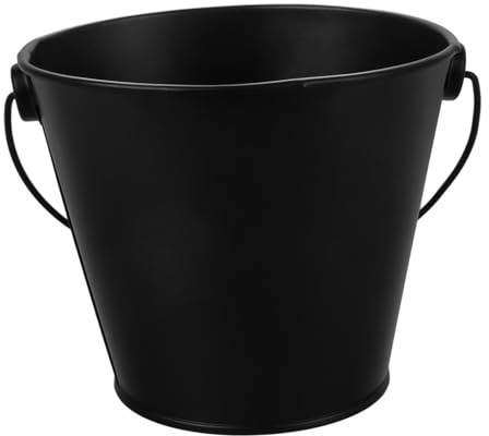 iplusmile Secchio in Latta Riutilizzabile per Olio da Barbecue Contenitore Raccogli Grasso Compatto per Esterno per Picnic e Cucina Casalinga