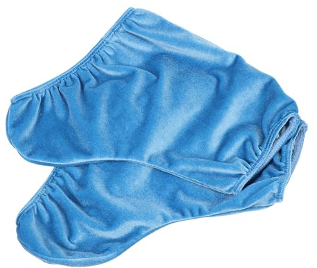 TOKIDNY Fundas para Patines Artísticos Cubrebotas Elásticos Resistentes Al Desgaste Color Azul Claro Talla l para Patinadores Profesionales Uso En Hielo y Hockey
