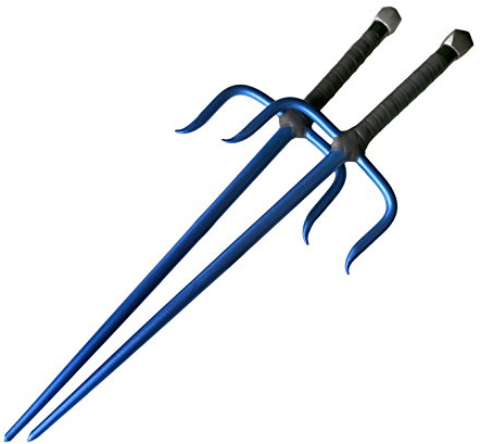 DEPICE Sai-Gabeln Aluminium blau metallic, 49,5