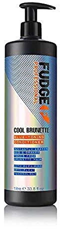 Fudge Professional Cool Brunette Blue-Toning Anti-Orangestich Conditioner, 1000 ml