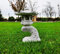 Lanterne en Pierre de pagode Japonaise Reading Petite Statue Ornement de Jardin