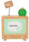 SAGIUSDM Creative Eight Tone Case Work Exquisite Various Specifications Optional Beech Cactus TV Music Box Automatic Play Musical Gift,C