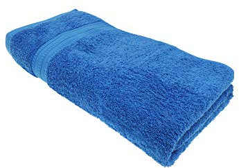 Julie Julsen® Bio Badetücher in 32 Farben erhältlich weich und saugstark Royalblau 100x150 cm