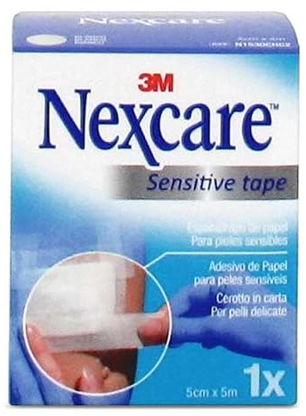 ESPARADRAPO NEXCARE PAPEL BLANCO 5MX5CM PARA2