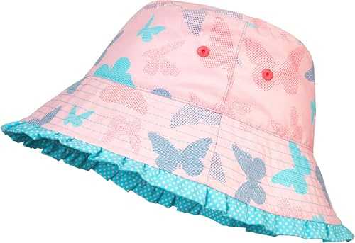 Playshoes Sombrero Para El Sol con Protección UV Niñas, Mariposas, 51