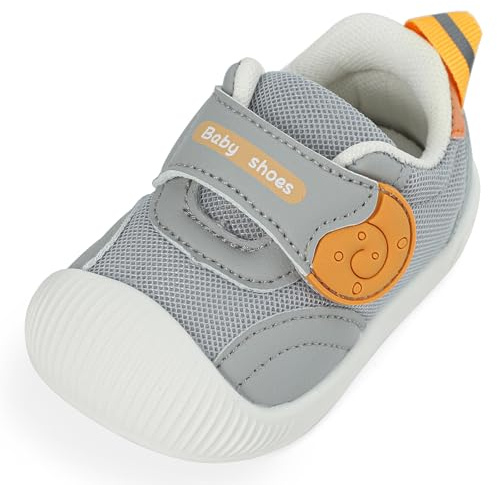 MK MATT KEELY Babysko, flicka, pojke, första steget, 3–24M, baby, promenader, barn, halkfri, andas, lätta, slip-on sneakers