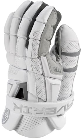 City Sports Maverik M6 Lacrosse Goalie Gloves – Adult Goalie Gloves with CONNEKT Palm, TorqueLoc 2 Thumb, FlowCool Venting, Adjustable Cuff for Comfort and Control (Medium)