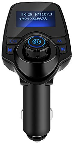 Lecteur MP3 Bluetooth, Transmetteur FM, Kit Mains Libres, Chargeur USB, pour Voiture, Maison, Travail, Audio Haute Qualité, Compatible Multiple Appareils