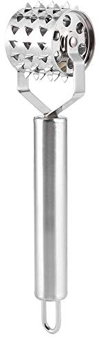 rouleau attendrisseur de viande en acier inoxydable,Attendrisseur de viande roulant, marteau de maillet de poulet à steak de boeuf à rouleau fort, marteau de maillet de viande de cuisine pour boe