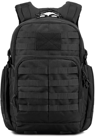 Mardingtop 25L/40L Taktischer Rucksack Herren Wanderrucksack mit MOLLE-System Militär Rucksack mit YKK-Reißverschlüssen Tactical Backpack für Assault Wandern Reisen Outdoor Arbeit