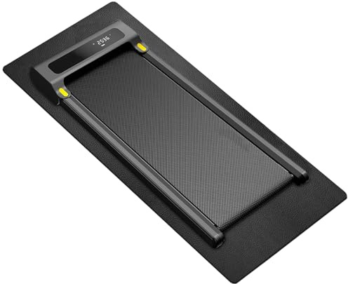 Bibykivn Tapis Home Trainer, 6mm PVC Tapis de Protection de équipement de Fitness, pour Tapis de Course/Tapis de Marche/Banc de Musculation/Vélo d'exercice, Tapis de Protection Robuste (70 * 150)