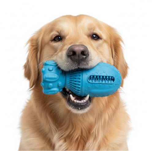 CE EVI Mordedor Perro Mediano Goma Natural 16 cm con Sonido Interactivo