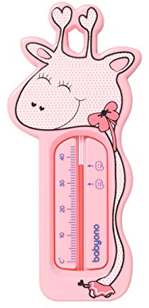 Babyono Floating Bath Thermometer (Pink)