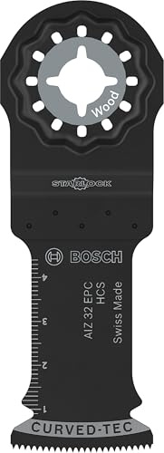 Bosch 1x AIZ 32 EPC Plunge Cut Blade (for Softwood, Width mm, Professional Accessory Multitool)