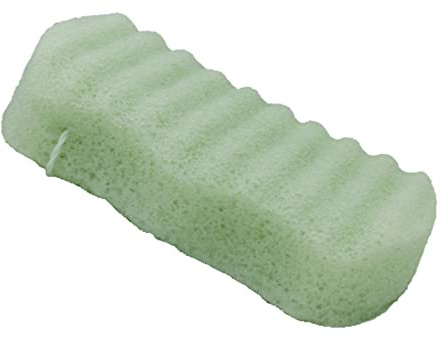 Elicious - Éponge Konjac - Éponge de Bain - Hydratante - Aloe Vera - Peaux Sèches - Douche - Bain - Naturel - Sans Plastique - Vegan