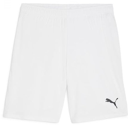 PUMA Unisex Teamgoal Jr Gestrickte Shorts, Puma White-puma Black, 116 EU