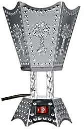 Sunnah Shop® Elektrisk rökelsebrännare för rökelse bakhoor | doftmagi för en harmonisk atmosfär | Incense Burner | Bakhoor Brenner silver