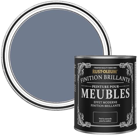 Rust-Oleum Blue Furniture Paint in Gloss Finish - Hush 750ml