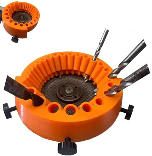 Universal Drill Bit Sharpening Tool, Bohrerschleifgerät Bohrer Schleifgerät, Mehrzweck Bohrerschleifer für Alle Bohrer, Spiralbohrer Schärfmaschine, Multipurpose Drill Bit Grinding Sharpener