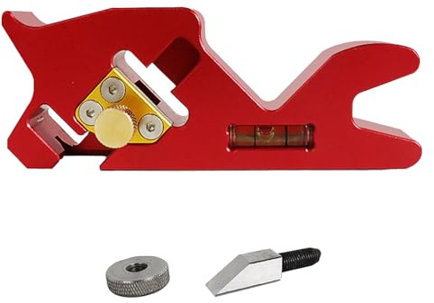 Di Smussatura Legno – Aerei Per Spalla Legno – Pialla Manuale 45 Gradi Con Guida Ausiliaria | Strumento Smussatura Angoli Per Falegnami Principianti | Attrezzo Carpenteria Leggera Per Bordi E R