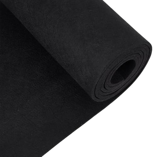 BENECREAT Rotoli di Tessuto In Feltro Da 2 m X 30cm, Foglio Non Tessuto Spesso 5mm, Materiale Morbido per Fai Da Te, Artigianato, Cucito, Tappezzeria, Imbottitura per Cuscini, Decorazioni